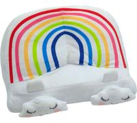 Support en peluche pour livres et tablettes - Arc-en-ciel