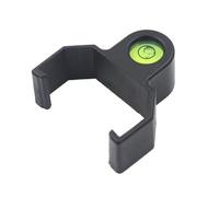 Support en plastique niveau à bulle, règle de tour enfichable, boucle de nivellement, mesure verticale, perle de niveau de suspension horizontale 1 pièce