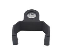 Support en plastique niveau à bulle, règle de tour enfichable, boucle de nivellement, mesure verticale, perle de niveau de suspension horizontale 1 pièce