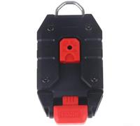 Support en plastique pour mètre ruban à mesurer 4,4 cm - Alternative à la pochette avec fixation facile pour les utilisateurs d'outils - Robuste 8 x 4,4 cm