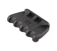 Support en plastique pour queue de billard avec bords arrondis et plusieurs tailles de trous pour un rangement sûr et organisé des queues de billard (147 x 93 mm)