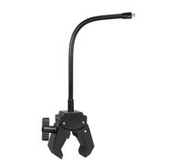 Support en polystyrène robuste et flexible en métal - Rotation à 360° - Pour appareil photo, téléphone, photographie, support de téléphone flexible, tuyau en métal