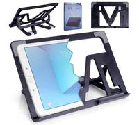 Support en PVC universellement réglable pour la tablette ou le téléphone 25 cm noir