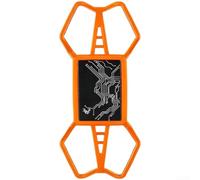 Support en silicone résistant aux chocs pour vélo sur terrain accidenté | Bandes à installation rapide, aucun outil nécessaire, se monte sur le guidon ou les tiges, installation facile en quelques