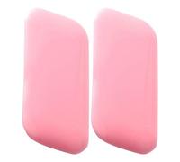 Support en Silicone Rose pour Extensions de Cils 2 Pièces | Studios et Salons de Beauté, Anti-statique, Réutilisable, Ne Se Déforme Pas Facilement
