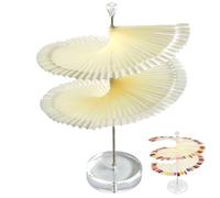 Support en spirale pour couleurs d'ongles, présentoir de nuancier pour nail art, présentoir en spirale pour faux ongles, outils de pratique naturelle en plastique, 120 bâtons, étagère 120 bâtons