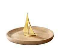 Support en, Support de Jardin pour Spirales Anti-moustiques, décoration créative en Bois avec Base Rustique pour terrasse, Bateau, Camping, extérieur