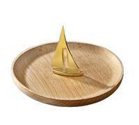 Support en - Support de jardin pour spirales anti-moustiques - Décoration créative en bois avec base rustique pour terrasse, bateau, camping, extérieur