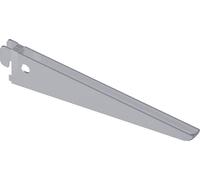 Support en U 10201 L.220mm p.support 50kg STA alu.blanc.avec.trou.de.suspension ELEMENT SYSTEM