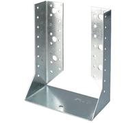 Alberts Tofuhaus Support U type B ailes intérieures galvanisé Sendzimir 64 x 128 mm