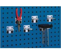 Bott Support en U l.40xP20mm galvanisé p. panneaux perforés 5un./sachet BOTT Quantité:1