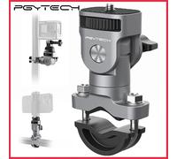 Support en U PGYTECH pour tubes de 12,7 à 33 mm pour caméras d'action de cyclisme et smartphones, pour vélos/véhicules