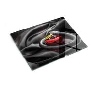 Support en verre et protection pour plan de travail 40x30 cm Péché originel