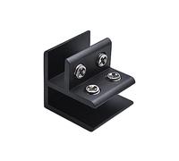 Support en verre sans cadre en alliage d'aluminium - Connecteur mural pour carrelage - Pince d'angle en verre - Pince de fixation fixe - Outil d'installation de carrelage