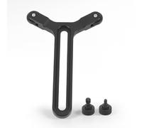 Support en Y avec roues doubles, système de support d'objectif avec vis coulissante de 6,35 mm, pour DJI Ronin S SC et plaque de stabilisation à dégagement rapide