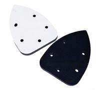 Support éponge 98 x 140 mm avec trous, interface en mousse souple pour ponceuse orbitale, support de disque de polissage pour ponçage des contours et finition fine