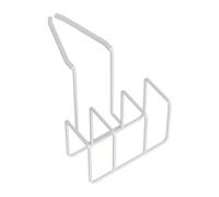 Support éponge de verse,Métal Antidérapant Antirouille Rangement à 3 compartiments - Porte-éponge pour Laver, Utilisé à la Maison dans la salle de bain Douche Campagne Restaurant Garde-manger