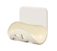 Support éponge d'évier adhésif en silicone pour écouteurs | Organiseur d'évier pour maison, ferme, cuisine, chambre à coucher, salle de douche, balcon, salle de jeux, buanderie