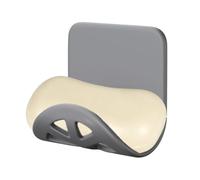 Support éponge pour évier adhésif en silicone pour écouteurs | Organiseur d'évier en éponge pour appartement, ferme, cuisine, chambre à coucher, salle de douche, balcon, salle de jeux