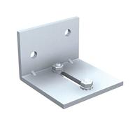 Support équerre pour rail jumelés CADETTE - - 2528D