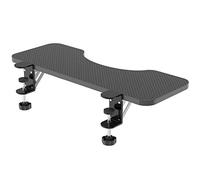 Support ergonomique pour clavier et souris - Support réglable pour table d'ordinateur - Réduit la fatigue - Noir - 63,5 x 22,9 cm - Parfait pour une utilisation à domicile ou au bureau