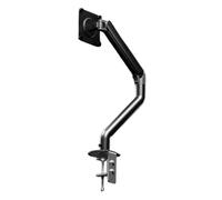 Support ergonomique pour écran : 9 kg très résistant, écrans de 17 à 32", réglage de la hauteur du ressort à gaz, pince/œillet double installation