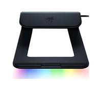 Razer Laptop Stand Chroma V2 - Support Ergonomique pour Ordinateur Portable Comprenant 3X hub USB (2X USB-A, 1x USB-C, 1x HDMI, Angle d'inclinaison de 18 degrés, Aluminium et Design Ergonomique) Noir
