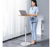 Support ergonomique réglable pour ordinateur portable pour la maison, le bureau, design debout au sol pour une meilleure posture, idéal pour une utilisation dans l'espace de travail, portable et