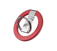 Support et Bague Magnétique Zanaé MagSafe PixelSnap Pliable Rouge
