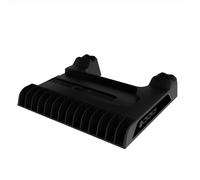 Support et station de refroidissement pour PS5 Pro, station de chargement de manettes pour PS5 Pro/Slim, chargeur de manettes, ventilateur de refroidissement (noir)