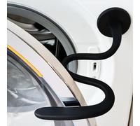 Support et support de porte de lave-glace à chargement frontal - Butée de porte magnétique avec aimant puissant et tuyau flexible - Garde la porte de la laveuse ouverte pour la ventilation - Facile à