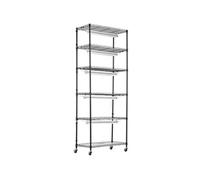 VEVOR Support Plantes avec Lampes de Croissance, Étagère Porte Plantes d'Intérieur Métal, 6 Niveaux, 150 W, 3 Modes d'Éclairage à Spectre, Minuterie, pour Jardinage Germination Graines, 75x35x180 cm