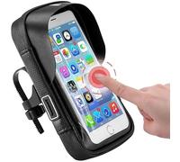 Support étanche smartphone jusqu'à 7" pour vélo et moto [Pearl]