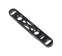 Support Étrier Frein Route pour Disque 160mm Arrière | Conversion disque 140mm à 160mm, montage pour avant, installation réversible pour facile, compatible freins (Black Front)