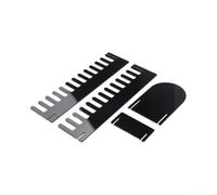 Support Exposition Acrylique 12 Étages Compact 26cm(black) | 12 niveaux spacieux, pour idéal cartes de vœux, autocollants, visibilité totale, montage rapide
