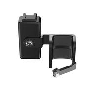 Support extensible avec griffe pour 3 microphones d'appareil photo et fixation de lumière 1/4 trépied compatible avec support de montage pour téléphone