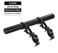 Support Extensible De Guidon Pour Vélo De Route,Barre De Montage Pour Phares,Clip D'ordinateur,Double Vtt - Type A Aluminum Alloy