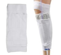 Support extensible pour sac à cathéter, accessoire de cathéter, fixation de manches de cathéter, poche pour le drainage de l'urine, l'incontinence urinaire, poche urinaire (taille M)