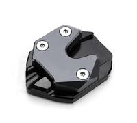 Support Extension Coussinet De Béquille Latérale Pour Moto Pour Pour Grom MSX125 MSX 125 2014-2023 Extension Pour Support Pied Moto Latérale Support Béquille(Titane)