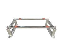 Support extérieur Robuste pour unité de climatisation, Base de condenseur Durable pour climatiseurs Mini-Split sans Conduit et systèmes de Pompe à Chaleur