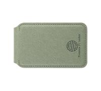 Support ferromagnétique pour cartes de téléphone - Support réglable - Design anti-écaillage - Pour tous les systèmes d'exploitation et smartphones - Support de portefeuille pour téléphone portable
