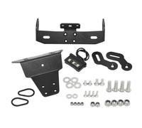 Support Feu Arrière Plaque Compatible Avec Yamaha Pour XJ6N Pour XJ6 Diversion 2009-2016 Pour XJ6F Diversion F 2010-2017 Pour FZ-6R 2009-2017 Cadre Porte-plaque Avec Éclairage