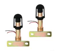 Support Feu Indicateur L-Forme 2pcs Acier Zincé | Acier zingué pour robuste, design en L, montage pour facile rail standard, pour idéal remorque et agricole