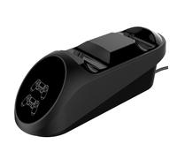 Support fiable pour manette PS4 avec port de charge rapide, compatible PS4, PS4 Slim et PS4 Pro. Protection intelligente et alimentation multiple.