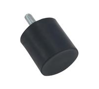 Support fileté en caoutchouc, isolateur cylindrique anti-vibrations for amortisseur VE M4 M5 M6(M6 20x15mm)