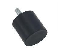 Support fileté en caoutchouc, isolateurs de vibrations VE, amortisseur cylindrique, M4 M5 M6 Anti-isolateur(M6 25x15mm)