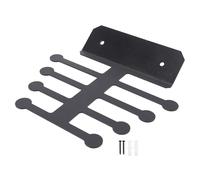 Support Fitness Bands Rack, Rangement Multifonction en Fer 7,5x6,1 Pouces - Support Stable à Charge Lourde, Design Anti - chute, Gain de Place pour Salle de Sport à Domicile