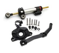 Support Fixation Barre Stabilisatrice D'amortisseur De Direction avec Kit Support Montage pour Kawasaki Z1000 Z 1000 2010 2011 2012 2013 D'amortisseur(Couleur2)
