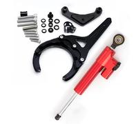 Support Fixation Barre Stabilisatrice D'amortisseur De Direction avec Kit Support Montage pour Suzuki GSXS1000F GSX-S 1000F 1000G 2016-2022 D'amortisseur(Couleur6)