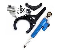 Support Fixation Barre Stabilisatrice D'amortisseur De Direction avec Kit Support Montage pour Suzuki GSXS1000F GSX-S 1000F 1000G 2016-2022 D'amortisseur(Couleur5)